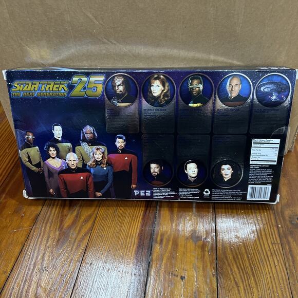 Star Trek The Next Generation 25 Limited Edition PEZ Dispensers Unopened NIB - Picture 10 of 14